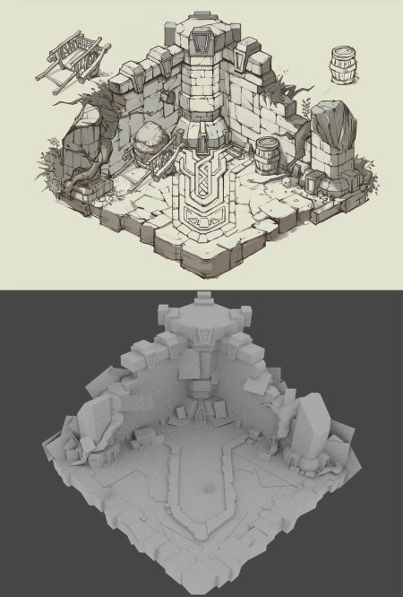 Алтарь концепт арт