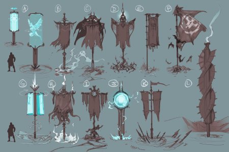 Props концепт арты