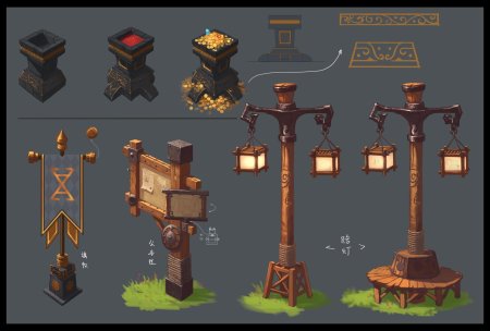 Средневековые фонари