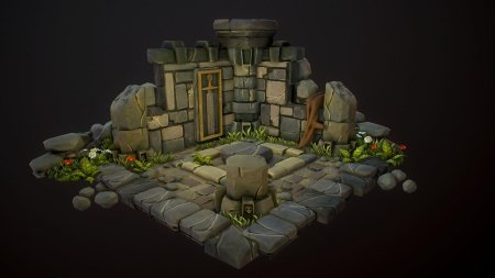 Лоу поли концепт арт