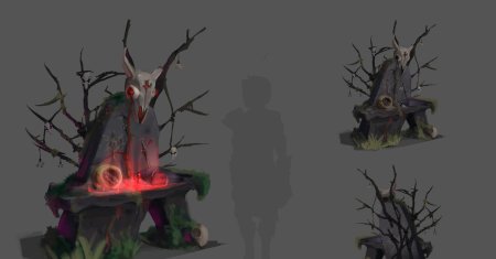 Жертвенный алтарь арт