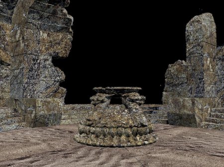 Алтарный камень (altar stone) стоунхендж