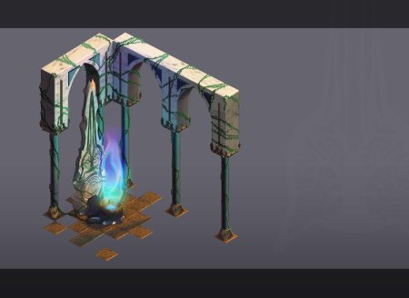 Concept art обелиск