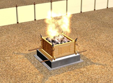 Жертвенник всесожжения в скинии