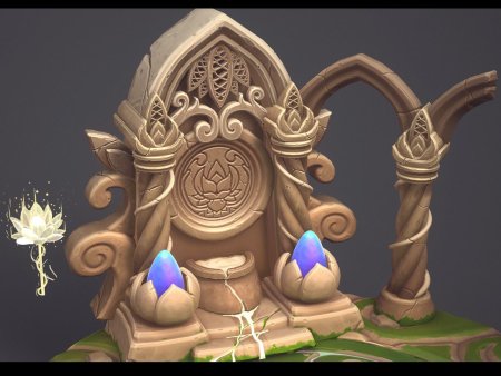 Жертвенный алтарь арт