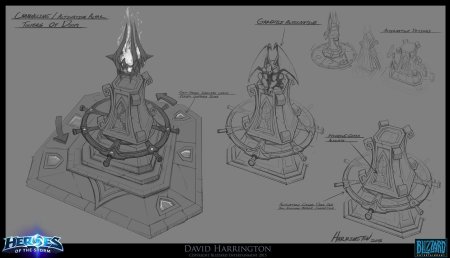 Близзард концепт арт