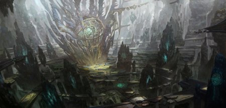 Подземный город фэнтези