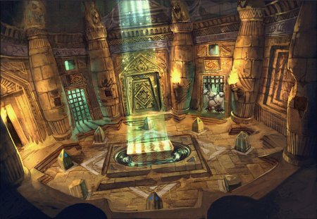 Храм анубиса в египте