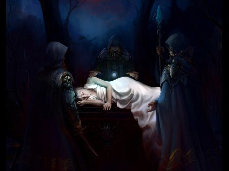 Смерть персонажа фэнтези