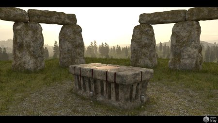 Языческий алтарь алтарный камень