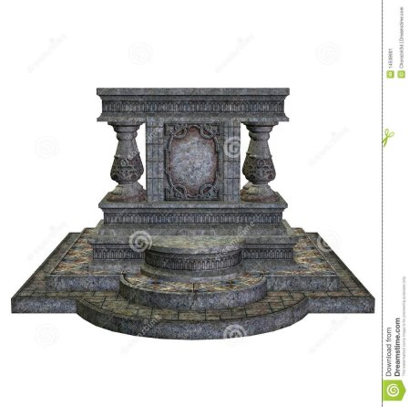 Каменный постамент