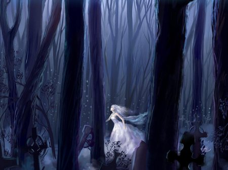 Девушка и призрак