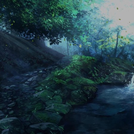 Лес фэнтези