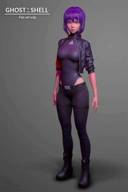 Майор мотоко кусанаги