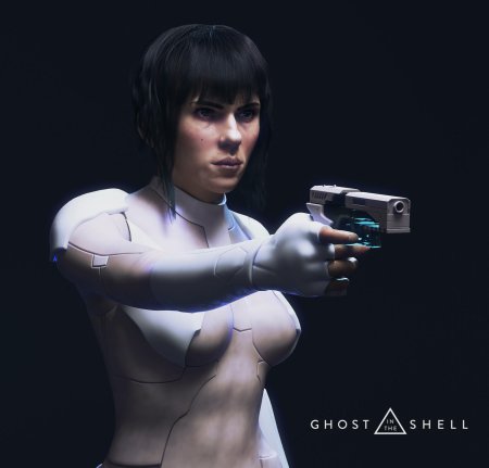 Мотоко кусанаги скарлетт йоханссон