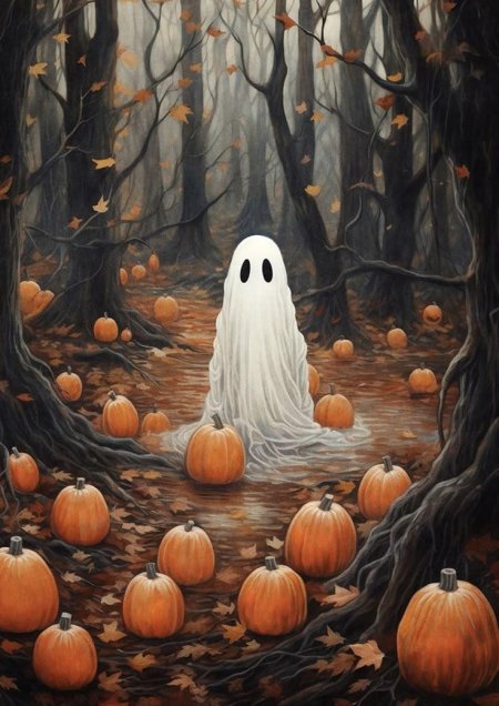 Хэллоуин призрак