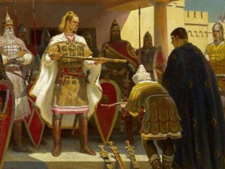 Встреча князя святослава с иоанном цимисхием