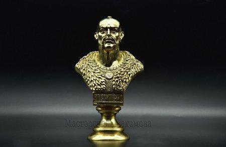 Гай юлий цезарь бюст бронза