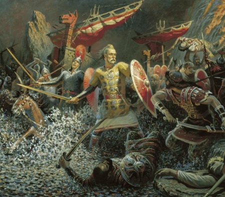 Битва святослав славяне