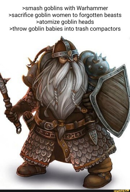 Дварф воин днд