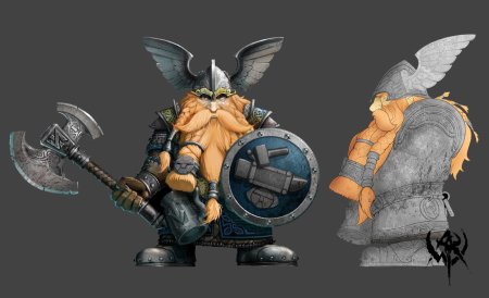 Дварф монах днд