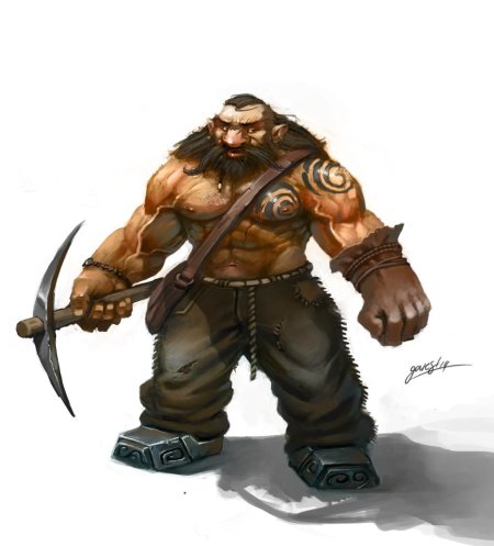 Дварф берсерк днд