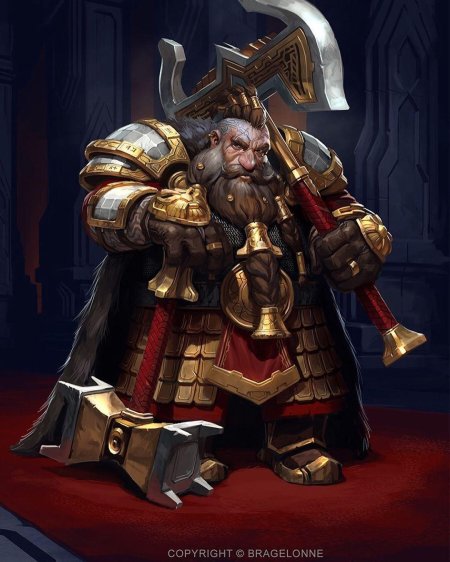 Дварф паладин днд