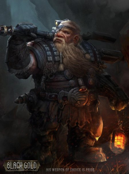 Дворф механик арт