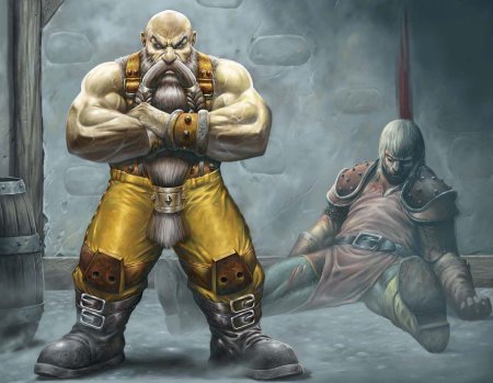 Дварф монах днд