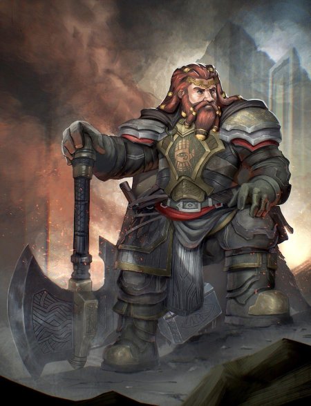 Дварф паладин днд