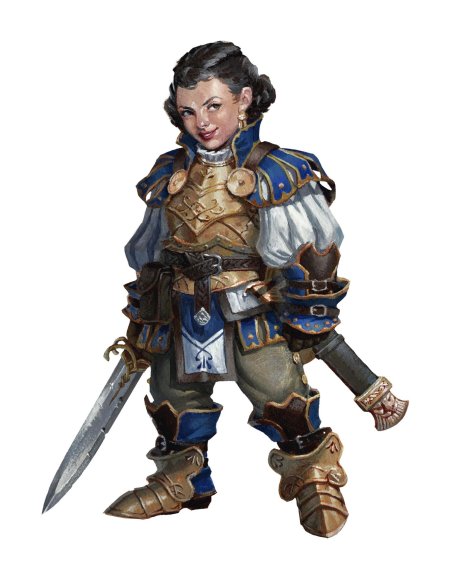 Полурослик варвар