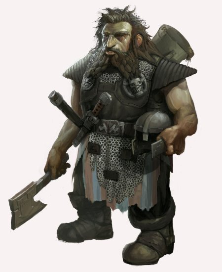 Дварф кузнец