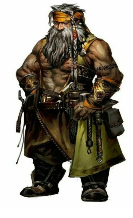 Дварф торговец днд