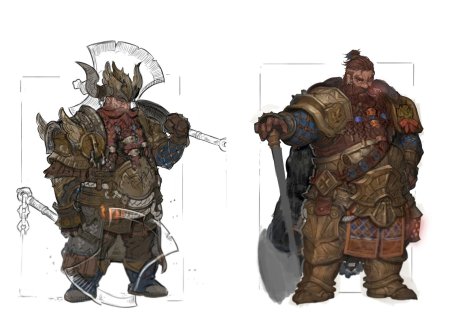 Дворф гном референс