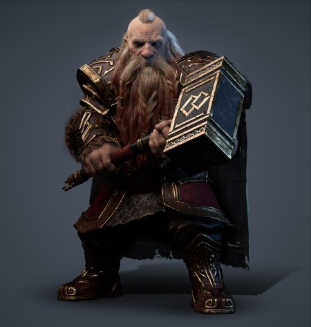 Dwarf warrior yiihuu
