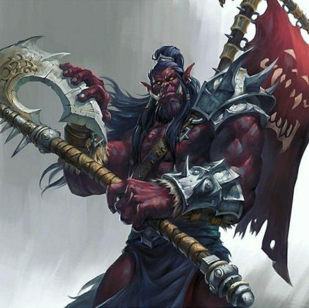 Орк воин варкрафт 3