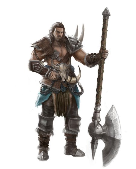 Варвар берсерк днд