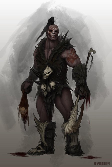 Полуорк средиземье