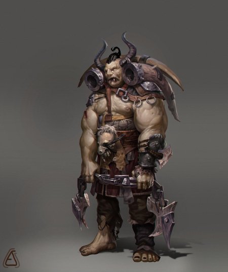 Орк концепт арт