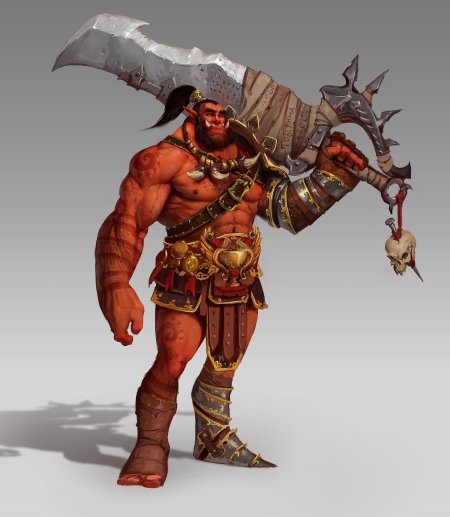 Красный орк варкрафт 3