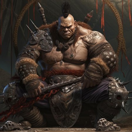 Огр арт днд