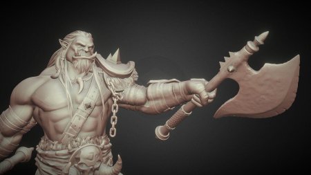 Орк варкрафт 3д