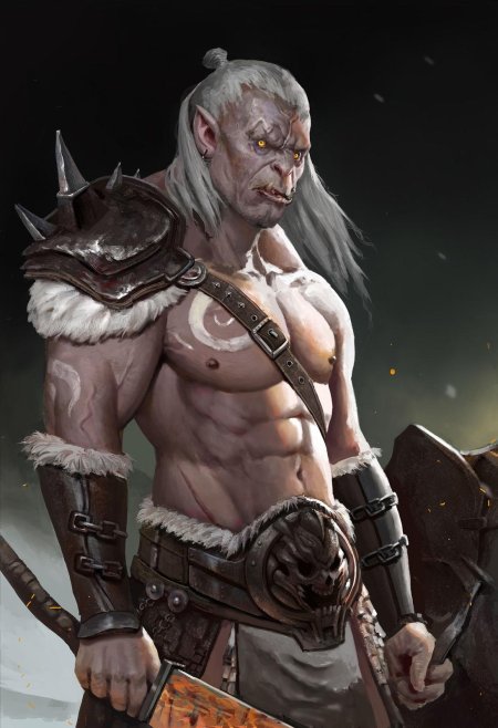 Орк арт фэнтези