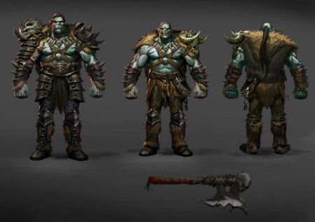 Орк воин варкрафт