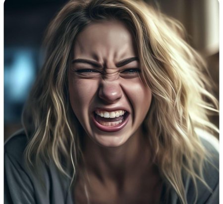 Девушка эмоции