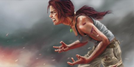 Девушка в ярости