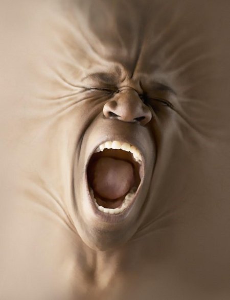 Крик эмоция