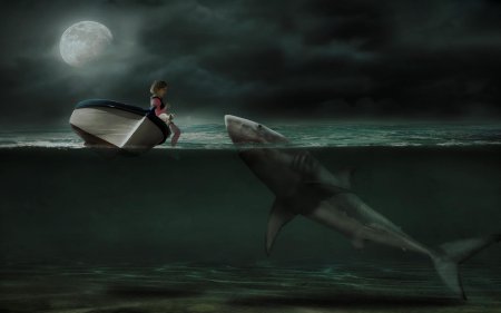 Акула мегалодон