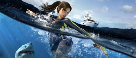Tomb raider underworld лара под водой