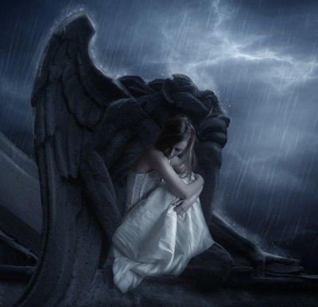 Ангел плачет